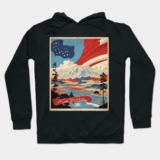 North Carolina United States of America Tourism Vintage Poster Hoodie